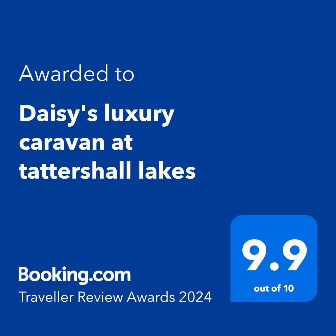 Daisy'S Luxury Caravan At Tattershall Lakes Lincoln Buitenkant foto